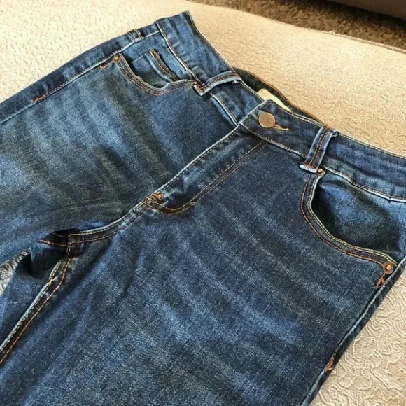 Joan Vass Pure High Rise Skinny Jeans - Picture 3 of 11